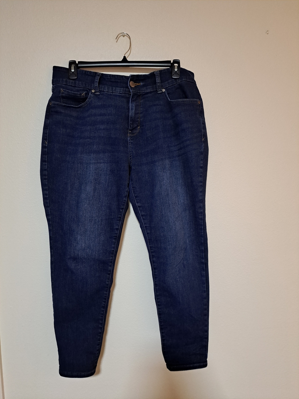a.n.a Dark Blue Skinny Jeans